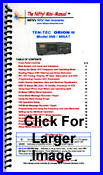 Nifty Orion II operating guide
