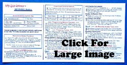 Nifty Yaesu FT-7100M short-form operating guide